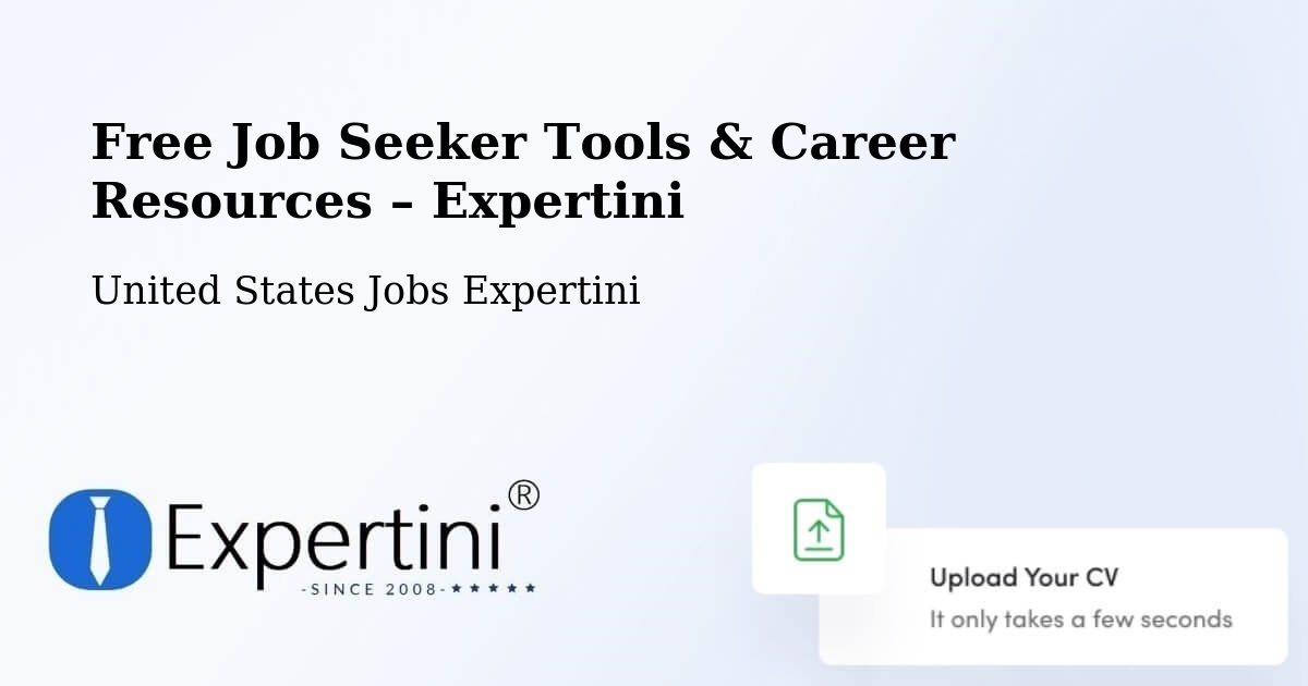 Free Job Seeker Tools & Career Resources – Tupelo - Tupelo, United States Jobs Expertini